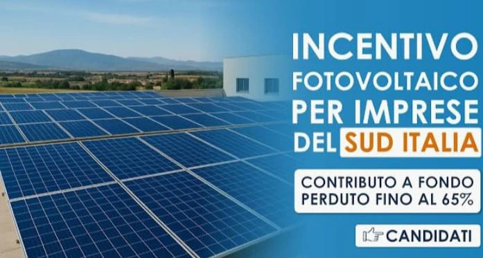 262 milioni a fondo perduto fino al 65% per aziende del sud. Bando aperto fino al 3 marzo 2026 - Affettatevi